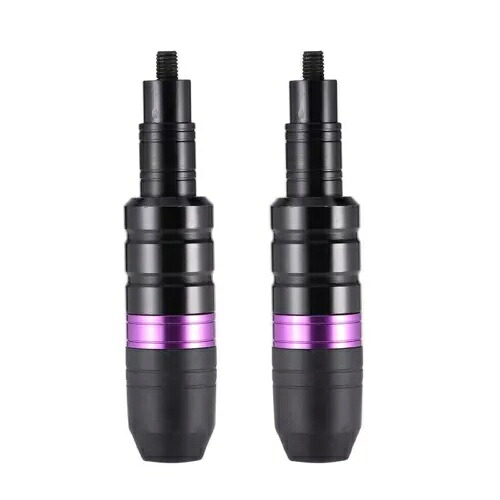 パープル CNC 8mm 排気スライダー クラッシュパッド フレーム プロテクター カフェ レーサー オールドスクール Purple CNC 8mm Exhaust Slider Crash Pad Frame Protector Cafe Racer Old School 【並行輸入品】