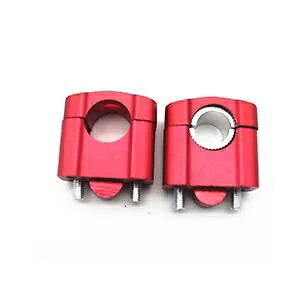 7/8 \'\'1 1/8\'\' オートバイハンドルバーライザーバークランプマウントホンダスズキヤマハ 7/8\'\' 1 1/8\'\' Motorcycle Handlebar Riser Bar Clamp Mount For Honda Suzuki Yamaha 【並行輸入品】
