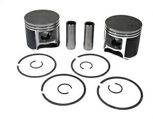 Arctic Cat ZR 600、2000 2001 2002、ピストン - ペア - ZR600 Arctic Cat ZR 600, 2000 2001 2002, Pistons - PAIR - ZR600 【並行輸入品】