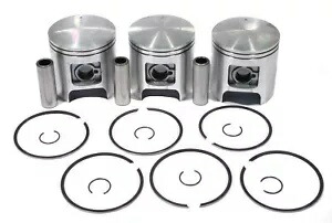 Polaris Indy XLT 600 SP、1995-1999、3 標準ボア ピストン / ピストン - スペシャル Polaris Indy XLT 600 SP, 1995-1999, 3 Std Bore Pistons / Piston - Special 【並行輸入品】