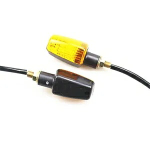 ユニバーサルオートバイターンシグナルアンバーインジケータライトウインカーランプクルーザーATV Universal Motorcycle Turn Signal Amber Indicator Light Blinker Lamp Cruiser ATV 【並行輸入品】