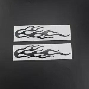 黒車オートバイ 3D 炎火災反射ステッカー PVC デカールスクーターオフロード Black Car Motorcycle 3D Flame Fire Reflective Sticker PVC Decal Scooter Offroad 【並行輸入品】 32,890円