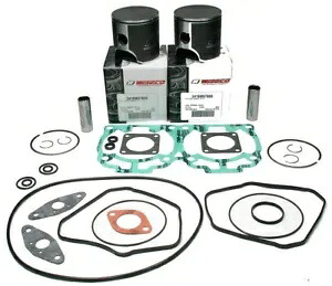 Ski-Doo Formula Deluxe 700、2000-2001、Wiseco .040 ピストンとガスケットセット Ski-Doo Formula Deluxe 700, 2000-2001, Wiseco .040 Pistons and Gasket Set 【並行輸入品】