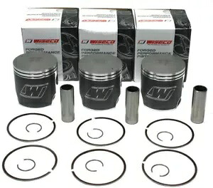 ヤマハ ベンチャー 700、2004、ワイセコ ピストンズ。 3個セット - 2397M06900 Yamaha Venture 700, 2004, Wiseco Pistons; Set of 3 - 2397M06900 【並行輸入品】