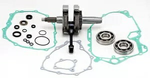 ホンダ TRX 400EX、2005-2008、Wiseco クランクシャフト、ガスケットセット、クランクベアリング Honda TRX 400EX, 2005-2008, Wiseco Crankshaft, Gasket Set, Crank Bearings 【並行輸入品】