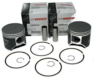 Polaris 800 Pro RMK、2010-2011、Wiseco 標準ピストン - ペア - 2459M08500 Polaris 800 Pro RMK, 2010-2011, Wiseco Std Pistons - Pair - 2459M08500 【並行輸入品】