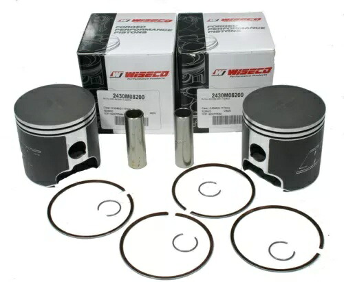 Ski-Doo MXZ X 800 HO PTEK、2007、Wiseco 標準ピストン。ペア - 2430M08200 Ski-Doo MXZ X 800 HO PTEK, 2007, Wiseco Std Pistons; PAIR - 2430M08200 【並行輸入品】