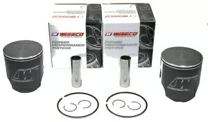 Ski-Doo MXZ 600 Adrenaline、2003-2009 Wiseco 標準ピストン。ペア 2444M07200 Ski-Doo MXZ 600 Adrenaline, 2003-2009 Wiseco Std Pistons; PAIR 2444M07200 【並行輸入品】