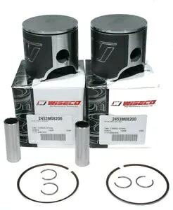 Ski-Doo Summit Everest 800R、2008-2009、Wiseco Pistons。ペア - 2453M08200、800 Ski-Doo Summit Everest 800R, 2008-2009, Wiseco Pistons; PAIR - 2453M08200, 800 【並行輸入品】