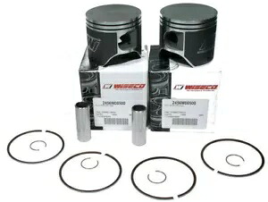 Polaris Dragon 800 RMK、2008-2009、Wiseco 標準ピストン - ペア - 2456M08500 Polaris Dragon 800 RMK, 2008-2009, Wiseco Std Pistons - Pair - 2456M08500 【並行輸入品】
