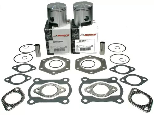 Polaris Indy Transport 440、1996-1999、Wiseco .060 ピストンとガスケットセット Polaris Indy Transport 440, 1996-1999, Wiseco .060 Pistons and Gasket Set 【並行輸入品】