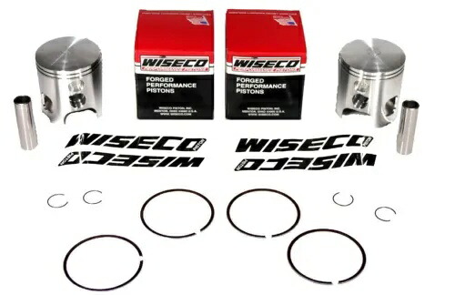 ヤマハ RD 400、1976-1979、.080 ペア Wiseco ピストン - 393M06600 - RD400 Yamaha RD 400, 1976-1979, .080 Pair Wiseco Pistons - 393M06600 - RD400 【並行輸入品】