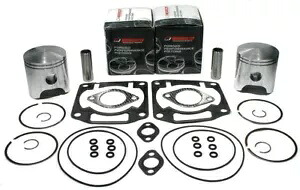 Arctic Cat Panther 550、1997-2001、Wiseco ピストンとガスケットセット Arctic Cat Panther 550, 1997-2001, Wiseco Pistons and Gasket Set 【並行輸入品】