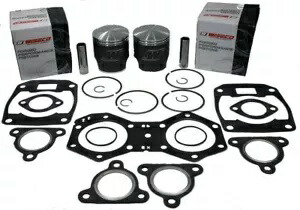 Polaris Indy Super Sport 550、1999-2003、Wiseco .040 ピストンとガスケットセット Polaris Indy Super Sport 550, 1999-2003, Wiseco .040 Pistons and Gasket Set 【並行輸入品】