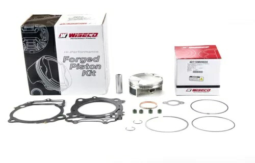 Wiseco 標準ピストン、ガスケットセット、スズキ RMZ 450、2013-2019 - PK1893、13:1 Wiseco Std Piston, Gasket Set for Suzuki RMZ 450, 2013-2019 - PK1893, 13:1 【並行輸入品】
