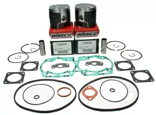 Ski-Doo Formula Deluxe 670 1999 Wiseco 標準ピストン & ガスケット セット Ski-Doo Formula Deluxe 670 1999 Wiseco Std Pistons & Gasket Set 【並行輸入品】