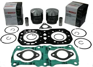 Polaris Indy 500 Classic、1989-1997、Wiseco .040 ピストンとトップエンドガスケットセット Polaris Indy 500 Classic, 1989-1997, Wiseco .040 Pistons and Top End Gasket Set 【並行輸入品】