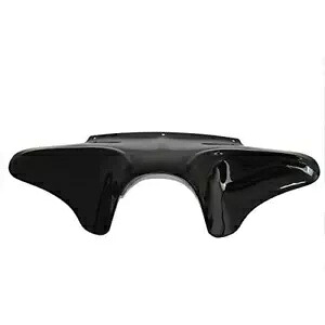 ハーレーダビッドソン FLSTF ファットボーイ 05-05 用グロスブラック ヘッドライト アウターフェアリング Gloss Black Headlight Outer Fairing for Harley-Davidson FLSTF Fat Boy 05-05 【並行輸入品】