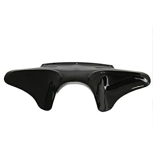 ハーレーダビッドソン FLSTF ファットボーイ 06-06 用グロスブラック ヘッドライト アウターフェアリング Gloss Black Headlight Outer Fairing for Harley-Davidson FLSTF Fat Boy 06-06 【並行輸入品】