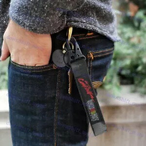 ユニバーサルキーホルダーメタルキーリングフックストラップストラップナイロンラリーアート三菱 Universal Keychain Metal key Ring Hook Strap Lanyard Nylon for RALLIART MITSUBIS 【並行輸入品】