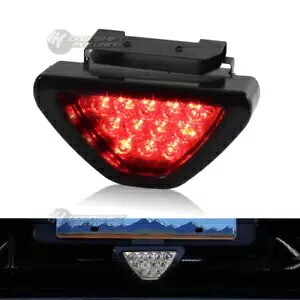 スポーティ F1 スタイル トライアングル 12 LED リアストップテール 3rd ブレーキライト ユニバーサル SPORTY F1 Style Triangle 12-LED Rear Stop Tail 3rd Brake Lights Universal 【並行輸入品】