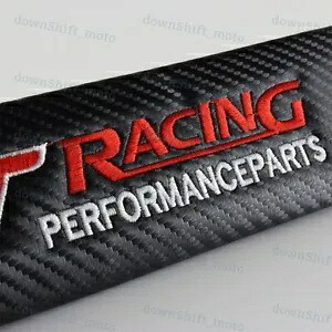 1 セット ST レーシングカーボンルックシートベルトカバーショルダーパッド刺繍フォード ST 1 SET ST RACING Carbon Look Seat Belt Cover Shoulder Pads Embroidery for Ford ST 【並行輸入品】