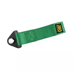 スポーツグリーン 高強度レーシング牽引ストラップセット フロントリアバンパー牽引フック用 Sport GREEN High Strength Racing Tow Strap Set for Front Rear Bumper Towing Hook 【並行輸入品】