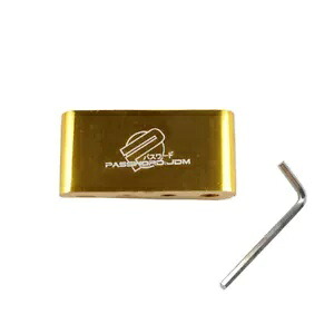 エンジンスパークプラグワイヤーケーブルセパレーター7mm/8mmアルミディバイダークランプ織機ゴールド Engine Spark Plug Wire Cable Separator 7mm/8mm Aluminum Divider Clamp Loom GOLD 【並行輸入品】