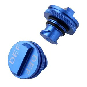 アルミニウム合金 ブルー DEF キャップ コンボ 2013-2017 ダッジ ラム トラック 1500 2500 3500用 Aluminum alloy Blue DEF Cap Combo for 2013-2017 Dodge Ram Truck 1500 2500 3500 【並行輸入品】