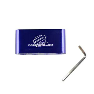 エンジンスパークプラグワイヤーケーブルセパレーター7mm/8mmアルミディバイダークランプ織機ブルー Engine Spark Plug Wire Cable Separator 7mm/8mm Aluminum Divider Clamp Loom BLUE 【並行輸入品】