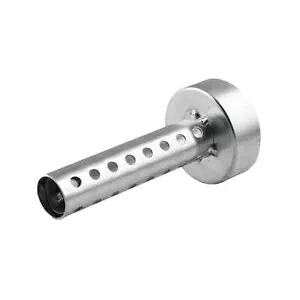 ユニバーサルオートバイエキゾースト缶 DB キラーサイレンサーマフラーバッフル 45 ミリメートルシルバー Universal Motorcycle Exhaust Can DB Killer Silencer Muffler Baffle 45mm SILVER 【並行輸入品】
