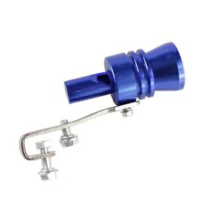 ユニバーサル ブルー フェイク ターボ サウンド エキゾースト ブローオフ バルブ シミュレーター ウィスラー S Universal Blue Fake Turbo Sound Exhaust Blow off Valve Simulator Whistler S 【並行輸入品】