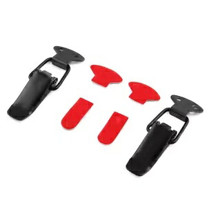 ユニバーサルカーバンパートランクフェンダーハッチ蓋リリースファスナーキット2個パック Pack of 2 Universal Car Bumpers Trunk Fender Hatch Lids Release Fasteners Kit 【並行輸入品】