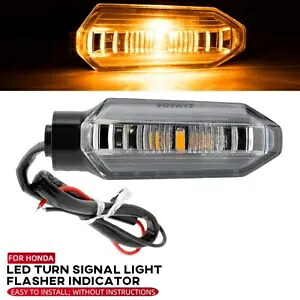 LED ターンシグナルライトフラッシャーインジケータランプホンダ CB125R NC750X CRF 450L/RL LED Turn Signal Light Flasher Indicator Lamp For HONDA CB125R NC750X CRF 450L/RL 【並行輸入品】