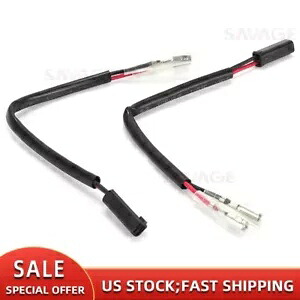 リアターンシグナルケーブルアダプタインジケータプラグコネクタスズキ DRZ 400E/S/SM Rear Turn Signal Cable Adapter Indicator Plug Connector For SUZUKI DRZ 400E/S/SM 【並行輸入品】