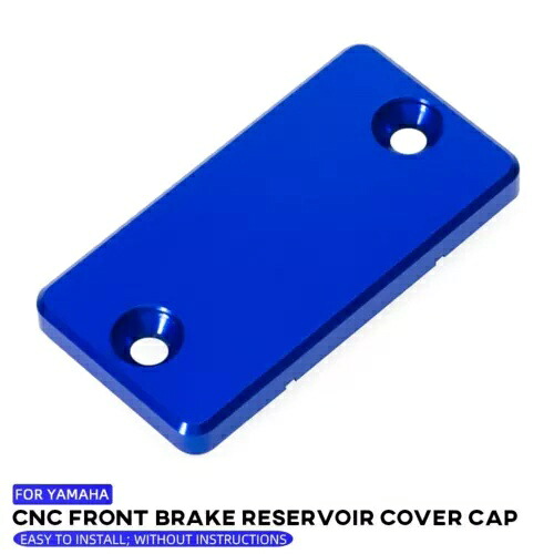 フロントブレーキフルードリザーバーカバーヤマハ WR250 WR500 YZ125 YZ250 YZ80 TTR125 Front Brake Fluid Reservoir Cover For YAMAHA WR250 WR500 YZ125 YZ250 YZ80 TTR125 【並行輸入品】
