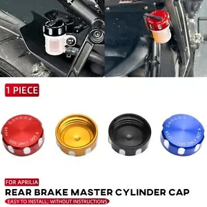 リアリザーバーブレーキ液オイルカバーキャップアプリリアマナ 850 シヴァー 750SL/900 Rear Reservoir Brake Fluid Oil Cover Cap For Aprilia Mana 850 Shiver 750SL/900 【並行輸入品】