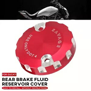 CNC リアブレーキ液リザーバーカバーキャップ DUCATI X-Diavel/S 2016-2023 2022用 CNC Rear Brake Fluid Reservoir Cover Cap For DUCATI X-Diavel/S 2016-2023 2022 【並行輸入品】