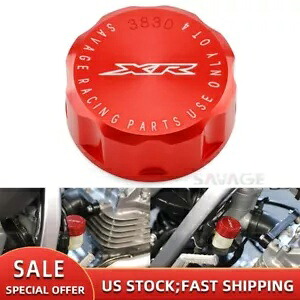レッドリアブレーキフルードリザーバーカバーホンダ XR 650L/R XR 250L/R XR400R XR600R Red Rear Brake Fluid Reservoir Cover For HONDA XR 650L/R XR 250L/R XR400R XR600R 【並行輸入品】