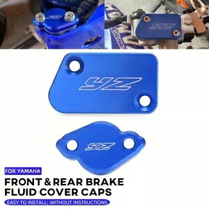 フロント＆リアブレーキフルードカバーキャップヤマハ YZ125 YZ250F YZ450F YZ 250FX YZ450FX Front＆Rear Brake Fluid Cover Cap For YAMAHA YZ125 YZ250F YZ450F YZ 250FX YZ450FX 【並行輸入品】
