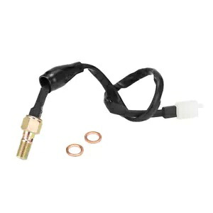 ユニバーサル油圧ブレーキライトスイッチバンジョーボルト M10x1.00 ピッチオートバイ Universal Hydraulic Brake Light Switch Banjo Bolt M10x1.00 Pitch Motorcycles 【並行輸入品】