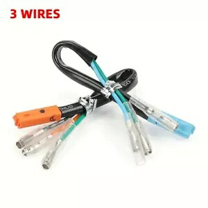 ターンシグナルリードプラグコネクタマーカーワイヤーアダプターホンダ CBR650F CBR600RR Turn Signal Leads Plug Connector Marker Wire Adapter For HONDA CBR650F CBR600RR 【並行輸入品】
