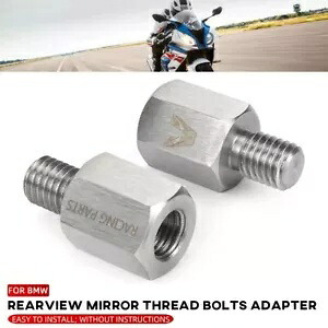 バックミラーアダプターボルトネジ BMW F650GS F700GS G650GS S1000R F800GS Rear View Mirror Adapter Bolts Screws For BMW F650GS F700GS G650GS S1000R F800GS 【並行輸入品】
