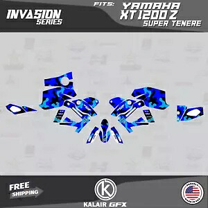Yamaha XT 1200Z Super Tenere (全年式) Invasion 用グラフィックスキット - ブルー Graphics Kit for Yamaha XT 1200Z Super Tenere (All Years) Invasion - BLUE 【並行輸入品】 52,800円
