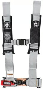 プロアーマー 4点ハーネス 3インチパッド シルバー _A114230SV Pro Armor 4 point harness 3\