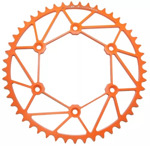 ダートトリック KTM-52-OR クロモリリアスプロケット KTM HUS GAS に適合 Dirt Tricks KTM-52-OR Chromoly Rear Sprocket Fits KTM HUS GAS 【並行輸入品】