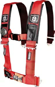 プロアーマー 4点ハーネス 3インチパッド レッド _A114230RD Pro Armor 4 point harness 3\