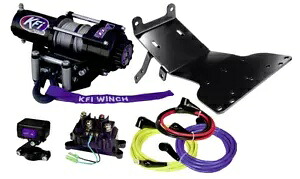 KFI コンボキット - A2500R2 ウインチ & ウインチマウント - 2000-2007 ホンダ ランチャー 350 & 400 KFI combo kit - A2500R2 winch & winch mount - 2000-2007 Honda Rancher 350 & 400 【並行輸入品】