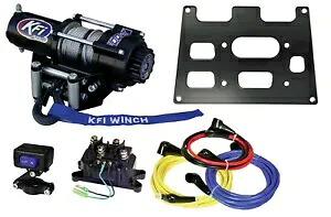KFI A2500-R2 ウインチ & マウントキットは、さまざまな 1995 ～ 2008 Polaris Generation 4 ATV に適合します。 KFI A2500-R2 winch & mount kit fits various 1995-2008 Polaris Generation 4 ATV 【並行輸入品】 65,340円