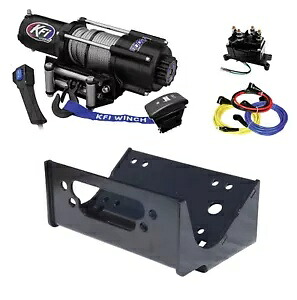 KFI U45w-R2 4500 ポンド幅ワイヤー ロープ ウインチ & マウント 20 オン Teryx 800 Teryx 4 800 用 KFI U45w-R2 4500lb wide wire rope winch & mount for 20-on Teryx 800 Teryx 4 800 【並行輸入品】｜カスタムパーツ WORLD倉庫